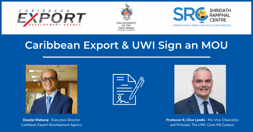Caribbean-Export-UWI-Sign-an-MOU